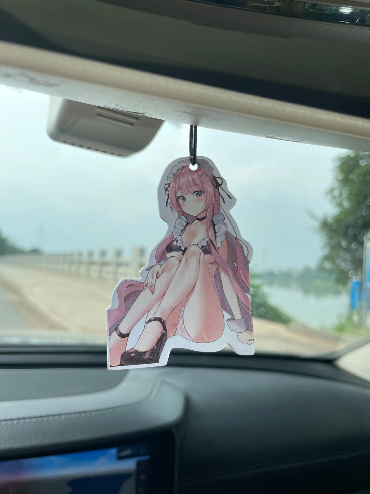 Cartoon Girl Fresh Scent Car Air Freshener