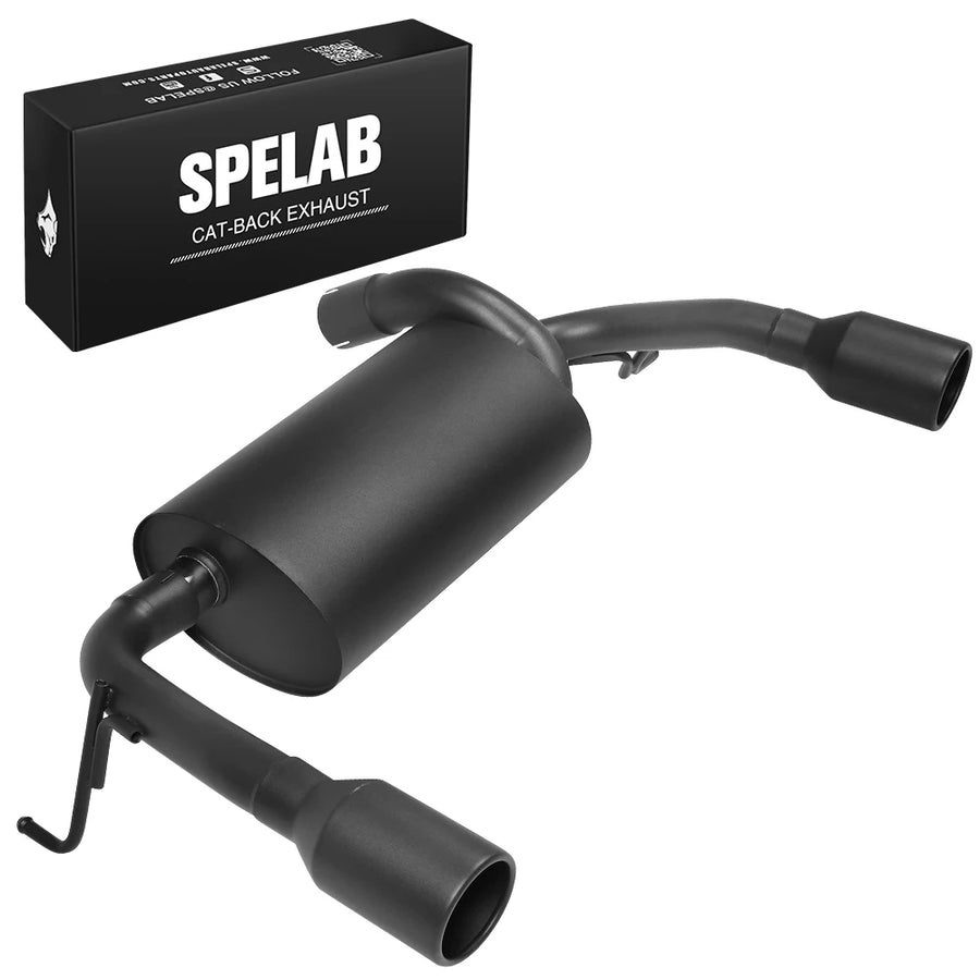 Jeep Wrangler JK/JL Axle-Back Exhaust Muffler System – 2007–2023