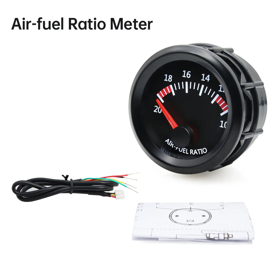 52mm Air/Fuel Ratio, Water Temperature, Oil Temperature and More Automotive Gauge