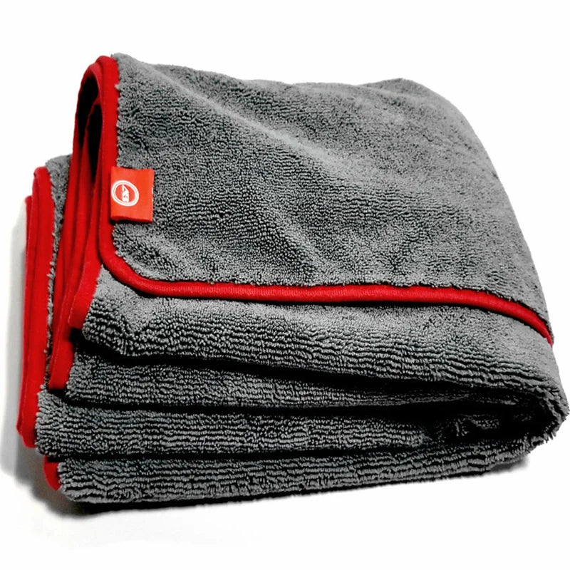 400 GSM Double-Layer Microfiber Car Cleaning Towel