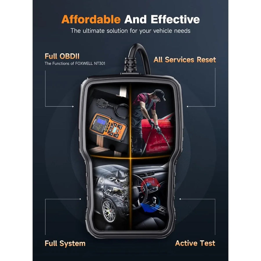 FOXWELL NT510 Elite Bidirectional OBD2 Scanner for Nissan