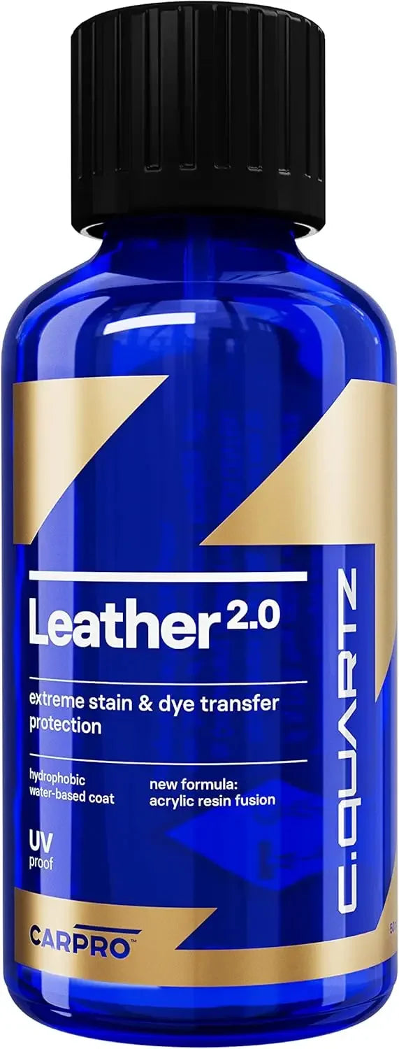 CARPRO CQUARTZ Leather 2.0 Protective Coating Kit – 30 mL