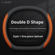 Nappa Steering Wheel Cover for Kia New Syros Sportage Tasman K4 PV5 PV6 EV9 K9