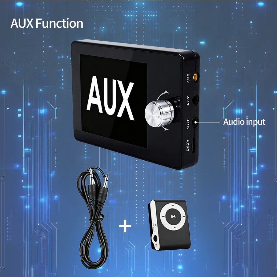 FM Transmitter and USB Car Charger