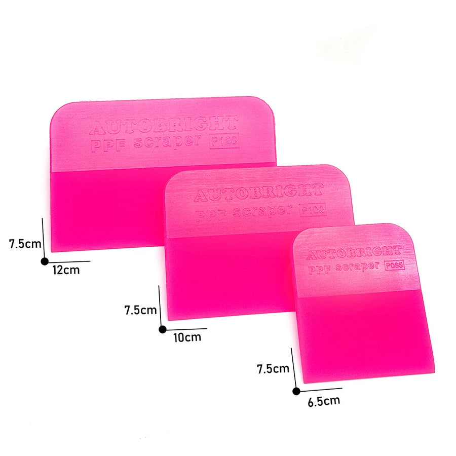 Flexible Pink PPF & Window Tint Squeegees