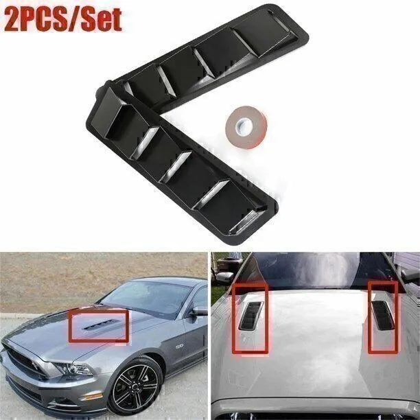 Universal Hood Vent Scoop Covers – Pair