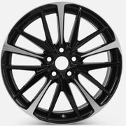 1PCS New 19 Inch Car Machined Black Alloy Wheel Rim Durable for Toyota Camry Xse Car 2018-2020