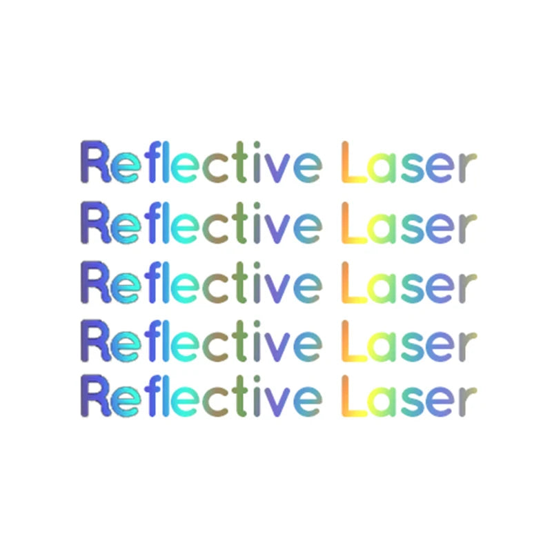 Gunsai Touge Reflective Rear Windshield Decal