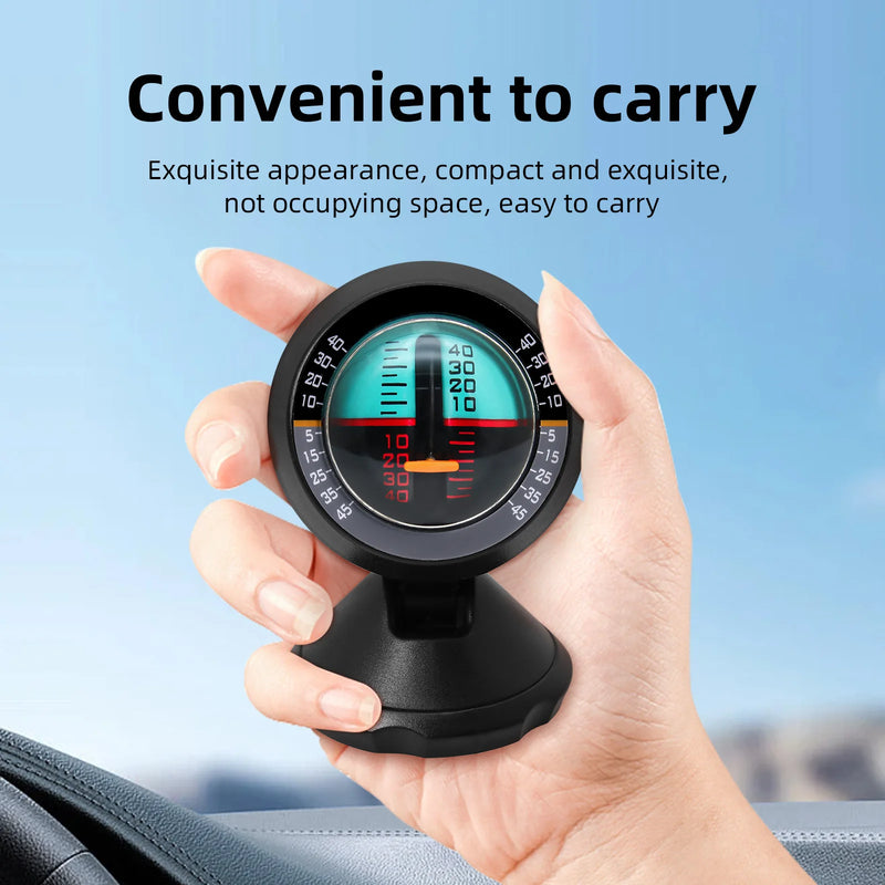 OMP Digital Car Inclinometer, Slope Meter and Compass