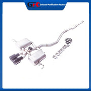 304 Stainless Steel Valved Cat-Back Exhaust System for Honda Civic RS FK7