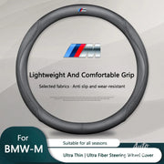 38 cm M-Style Ultra-Fiber Steering Wheel Cover