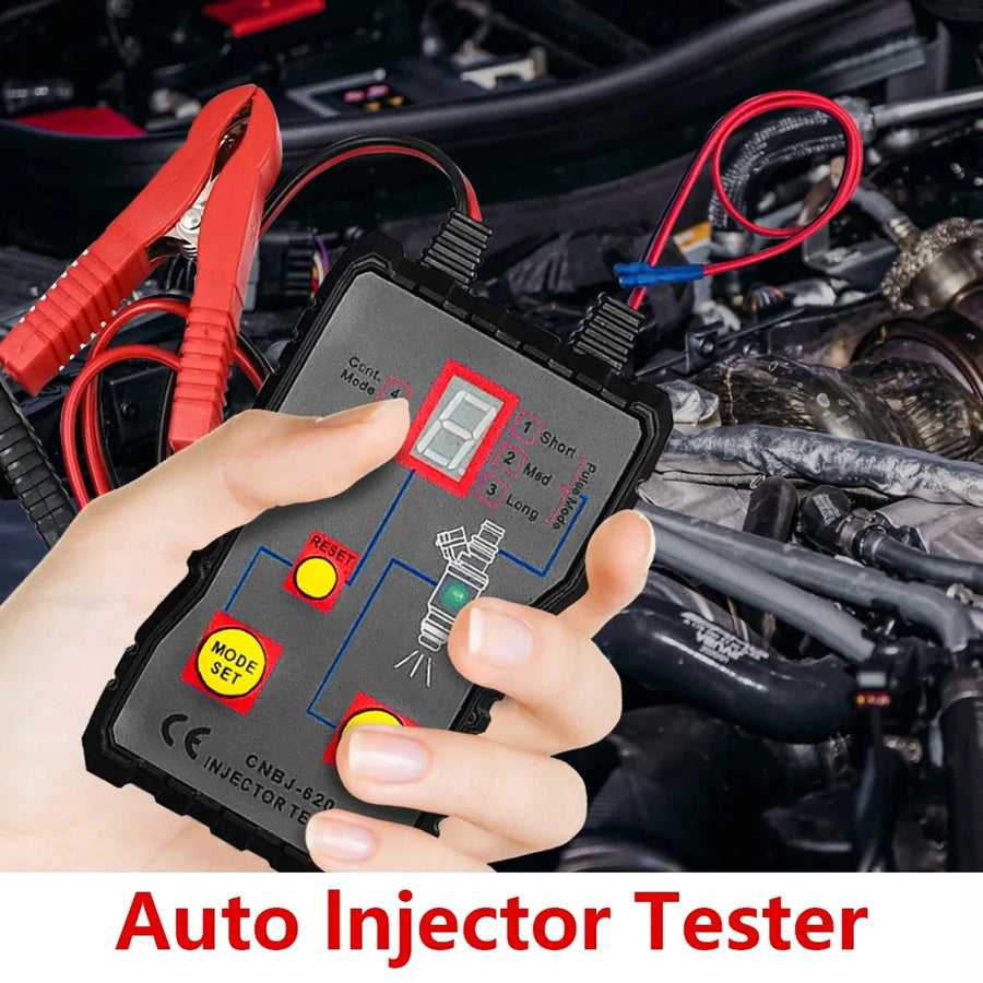 Fuel Injector Cleaning and Testing Kit with 4 Pulse Modes