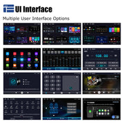 Android 15 Car Stereo with Wireless CarPlay, Android Auto, GPS and Touchscreen Options