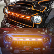Front Grille for 2007–2018 Jeep Wrangler