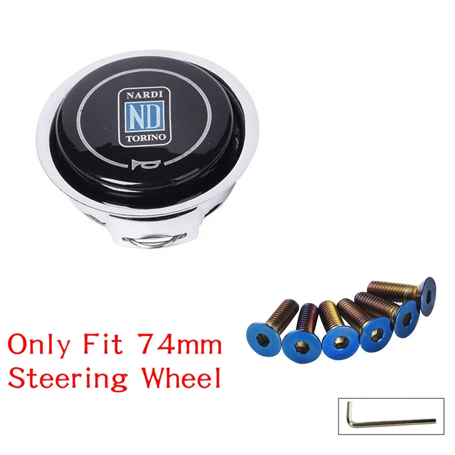 Universal Racing Steering Wheel Horn Button Cover