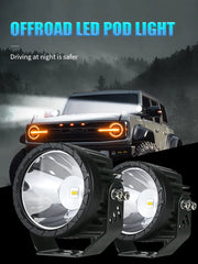 LED Auxiliary Driving Light – Spot/Flood Combo