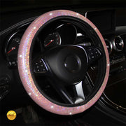 Steering Wheel Cover – PU leather, 15 inch, 15 inch