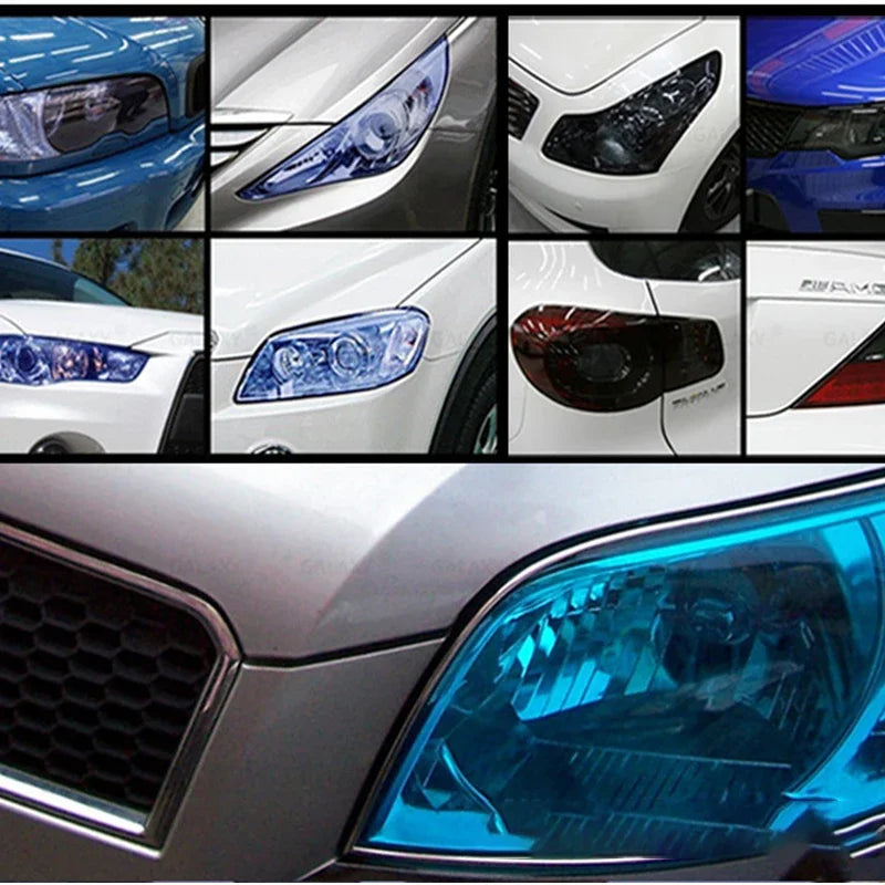 Headlight & Taillight Tint Film – Smoke and Color Options