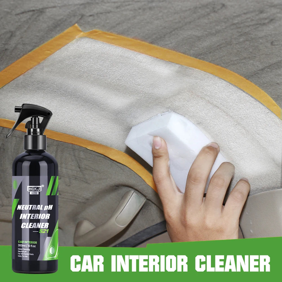 Multipurpose Automotive Interior Cleaner for Dashboards and Upholstery