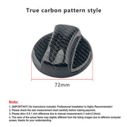 Carbon Fiber Fuel Door Cap Cover Trim for BMW