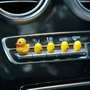 Cute Mini Ducks Car Interior Decoration Auto Rearview Mirror Dashboard Ornaments for Woman Man