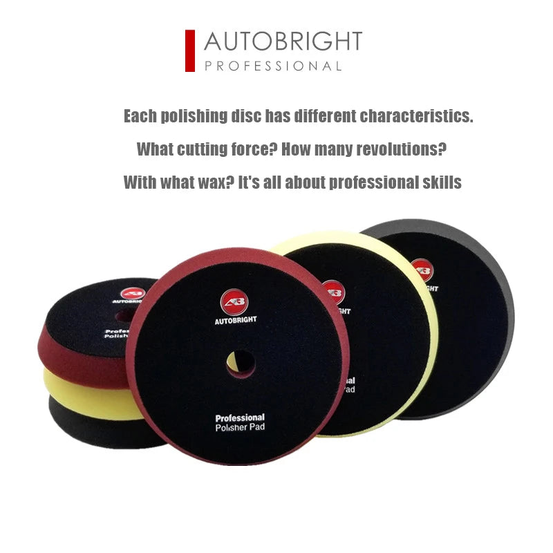 5- or 6-Inch Foam Cutting, Polishing & Finishing Pads