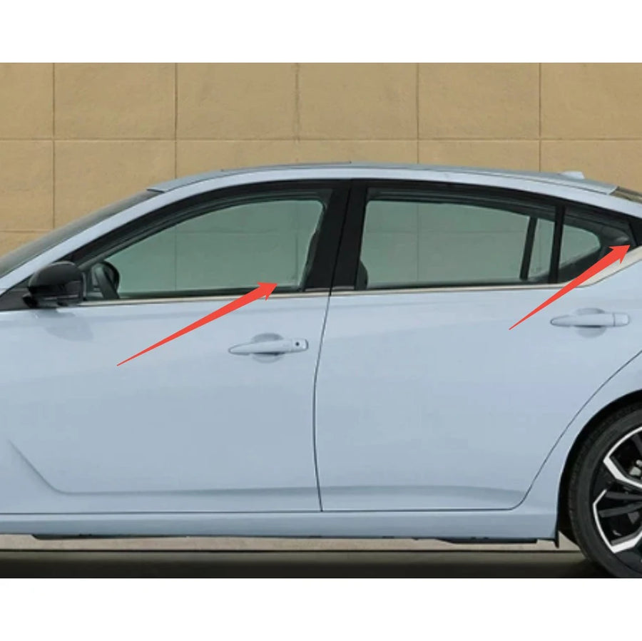10-Piece Exterior Window Trim Set for Nissan Altima 2019-2025