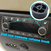 Rear Radio Volume Knob Set for Cadillac, Chevrolet and GMC