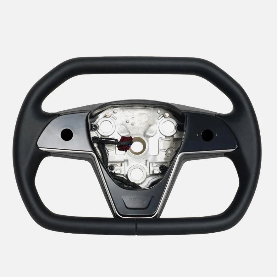 Heated Yoke Steering Wheel for Tesla Model 3/Y – 2016–2024