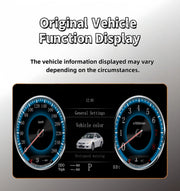 10.25-Inch Digital Gauge Cluster for Honda Accord 2003–2007