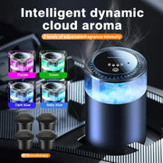 Rechargeable Smart Car Aroma Diffuser with RGB Ambient Light