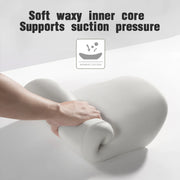 Universal Memory-Foam Car Neck Pillow and Lumbar Support Cushion Set