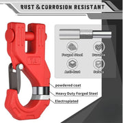 Heavy-Duty Off-Road Winch Recovery Hook