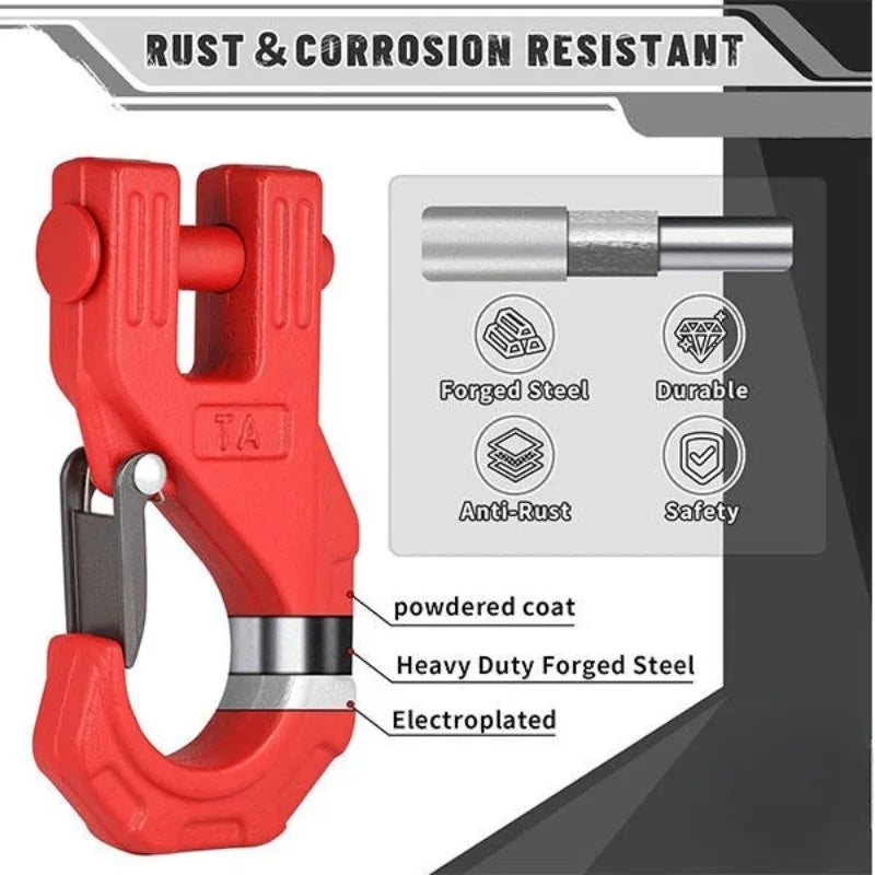 Heavy-Duty Off-Road Winch Recovery Hook