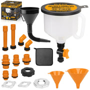 20-Piece Spill-Free Radiator Coolant Funnel Kit