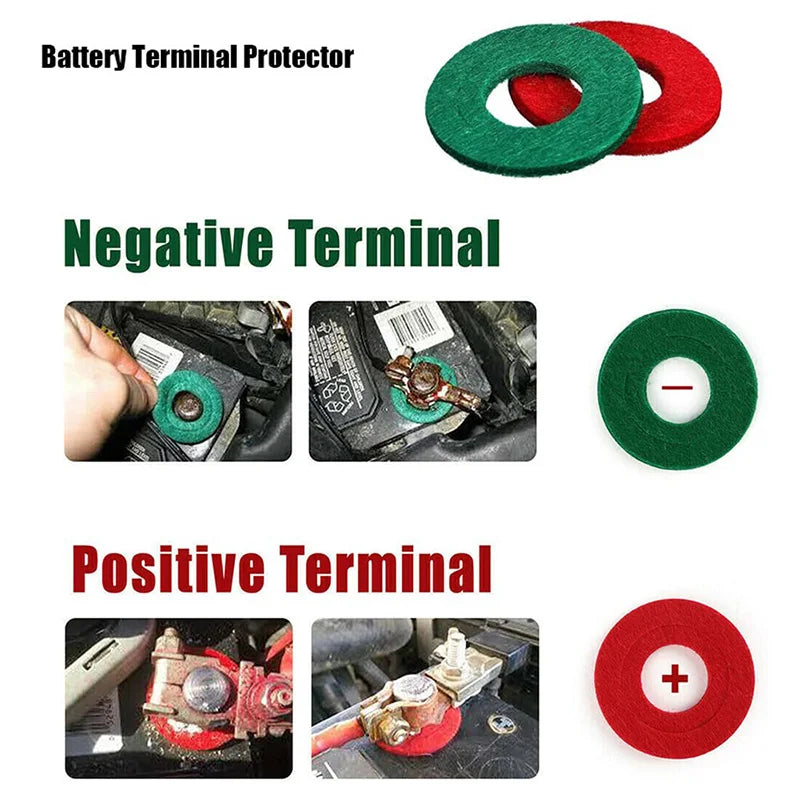 10 AWG Battery Terminal Connector Wire Set - 40cm, 70cm or 120cm