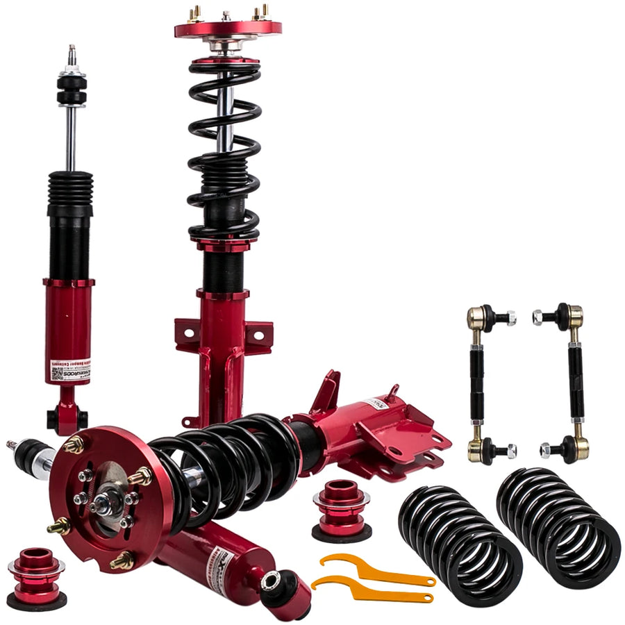 24-Way Adjustable Coilover Suspension Kit for Ford Mustang 2005-2014