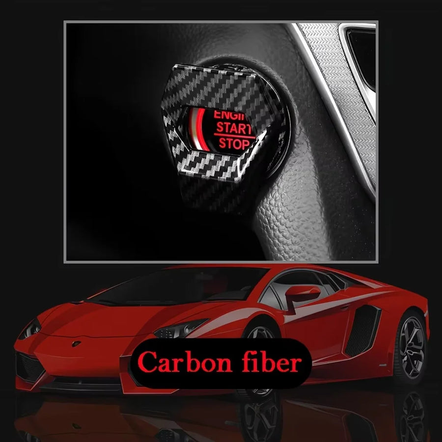 Engine Start/Stop Button Cover and Trim Ring