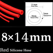 Universal Silicone Vacuum Hose, 3-14mm