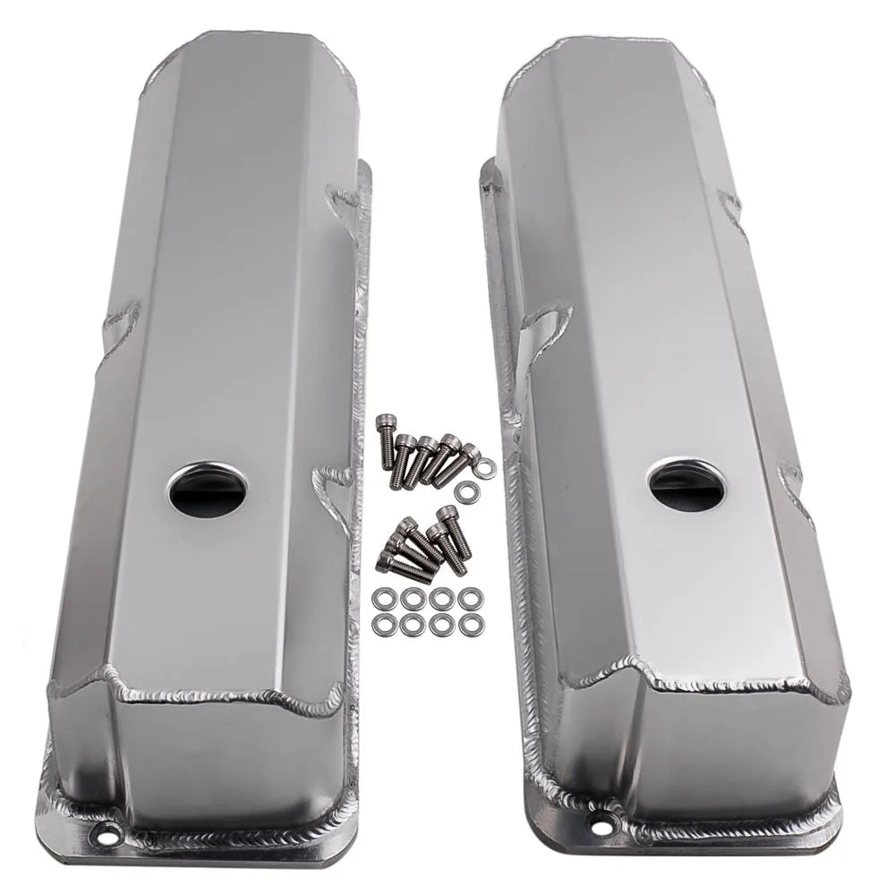 Aluminum Valve Cover Pair for Ford FE 332-427 Engines 1958-1976