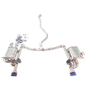 304 Stainless Steel Valved Cat-Back Exhaust System for Honda Civic 1.0T 2017