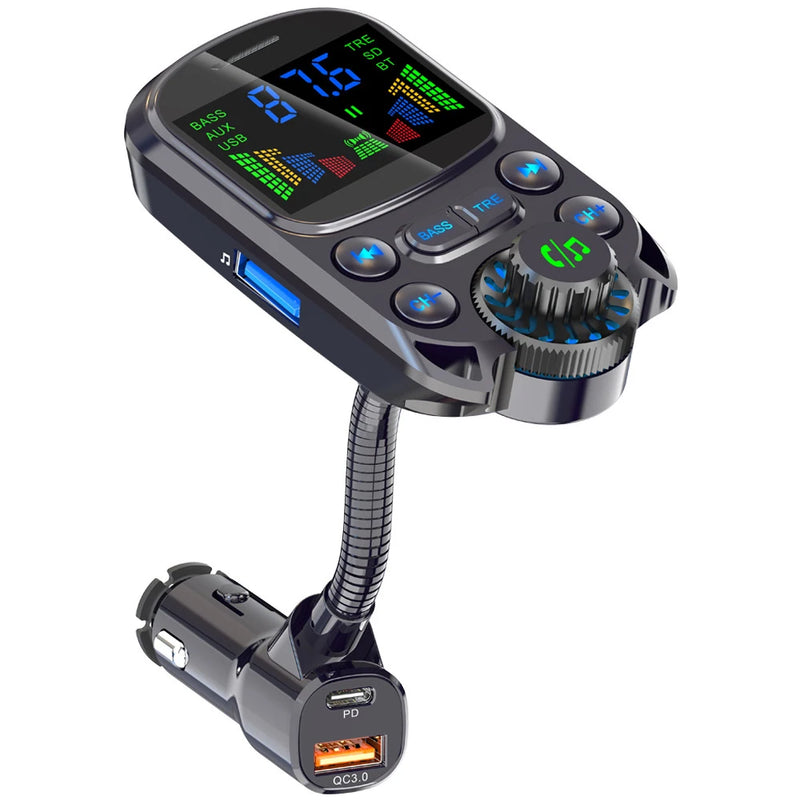 FM Transmitter and USB Car Charger