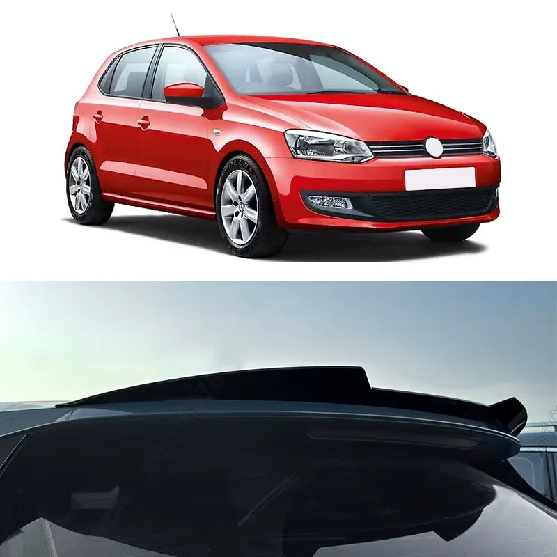 Gloss Black Rear Roof Spoiler for Volkswagen Polo