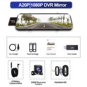1080P Dual Mirror Dash Cam