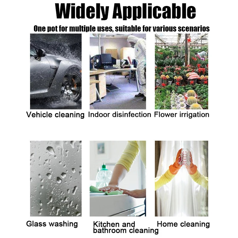 1.2L Hand-Pump Pressure Sprayer for Car Washing