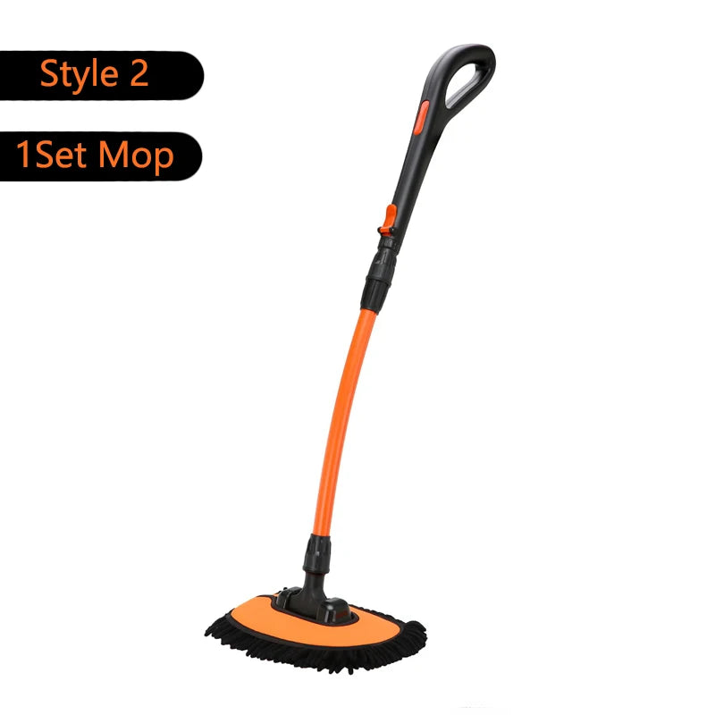 Telescoping Chenille Car Wash Brush Mop