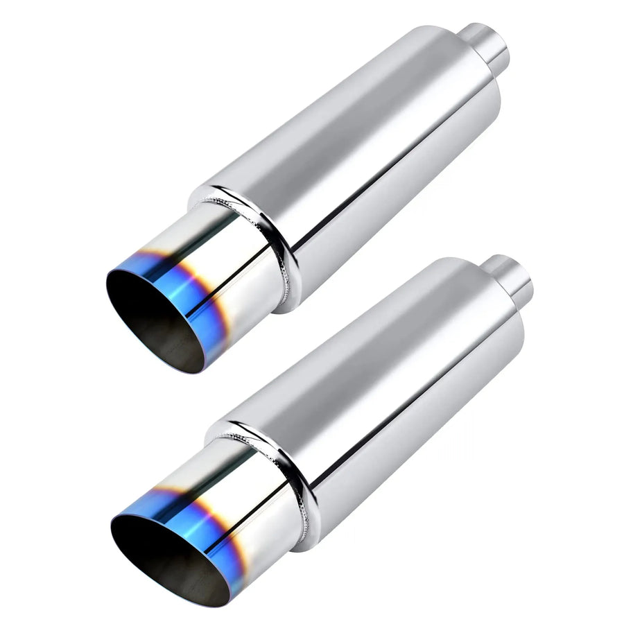 Universal Stainless Steel Universal Exhaust Muffler – 76MM