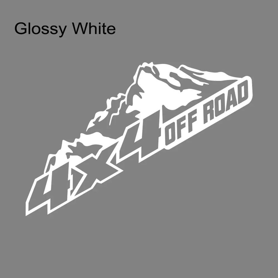 4×4 Off-Road Mountain – 21 × 7 cm