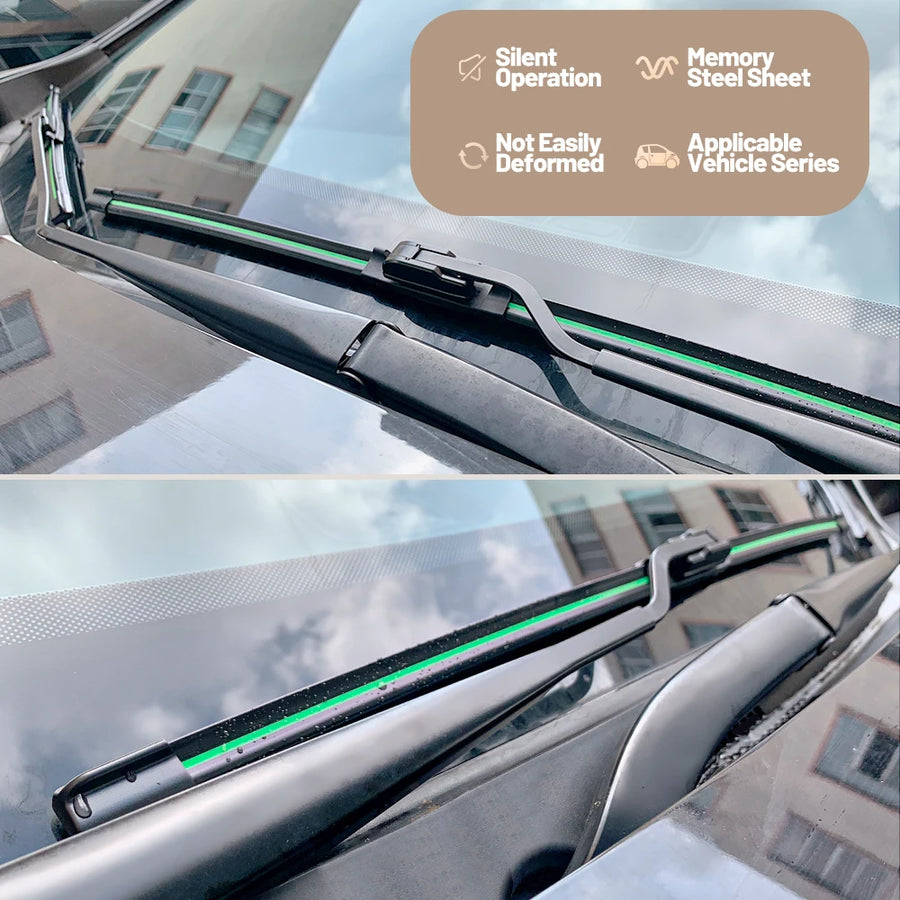 Front Windshield Wiper Blade Set for Toyota/corolla-front Wiper Blades 2-Piece 1997-2023