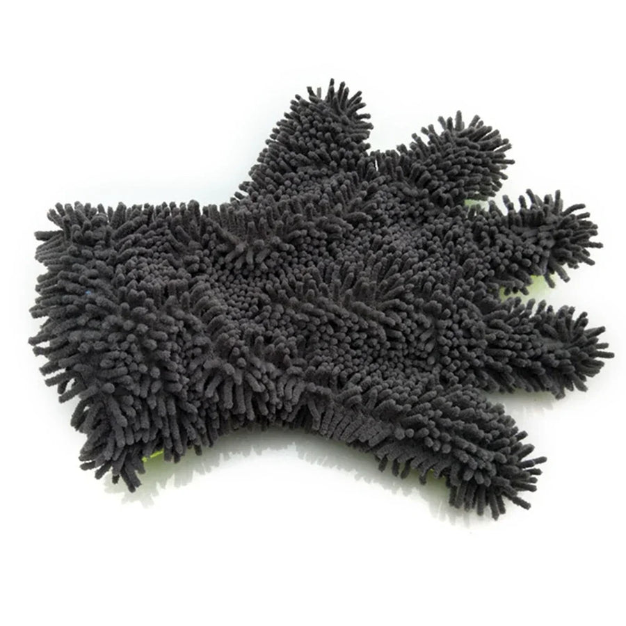 Full-Finger Microfiber Car Wash Gloves